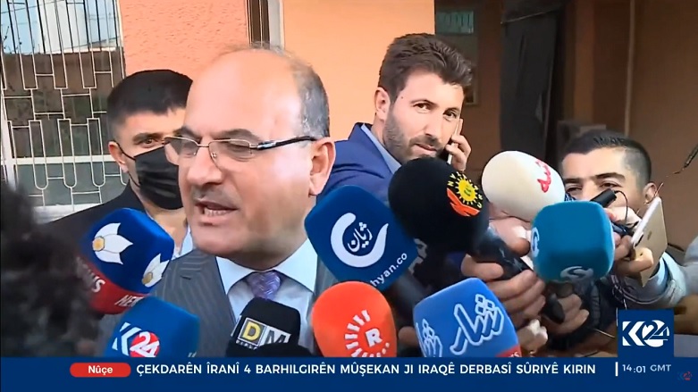 عه‌لی حوسێن، به‌رپرسی په‌یوه‌ندییه‌ نیشتمانییه‌كانی پارتی دیموكراتی كوردستان